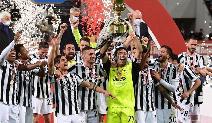 Juventus lần thứ 14 đăng quang chức vô địch cúp QG Italia
