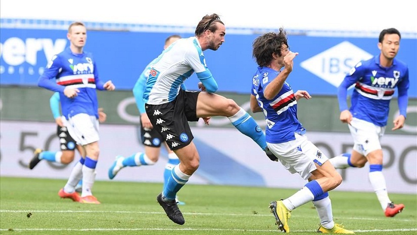 Nhận định, Soi kèo Sampdoria vs Napoli 1